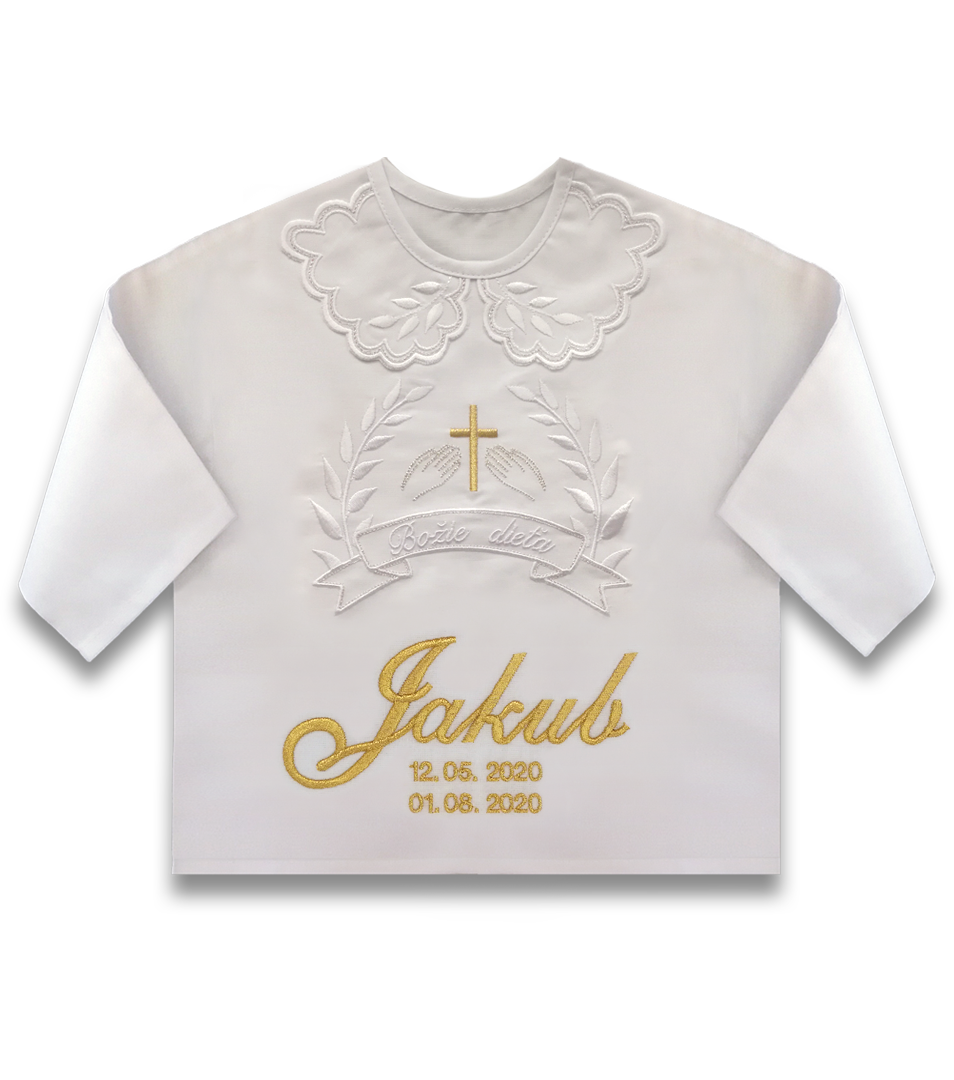 Košieľka na krst